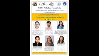 Faculty Development Program Nov 22, 2023: International Multidisciplinary FDP, Nov 21-Dec 04, 2023 Wealth