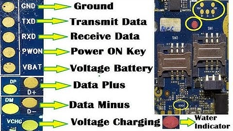 VBAT VCHG DP DM RX TX PWR GND ये सभी पॉइंट्स किस लिए होते हैं