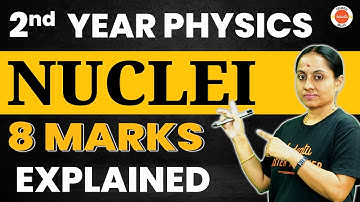 8 Marks Questions from Nuclei | IPE Exam | Inter 2nd year Physics | Rama Ma