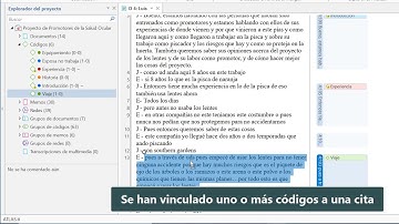 Codificando los Datos ATLAS.ti 9 Windows