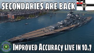 New Secondary Skills World of Warships Secondary Guns Wows Build Guide