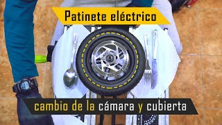 Como cambiar la cámara y cubierta en patinete eléctrico Xiaomi m365 / RUEDA TRASERA