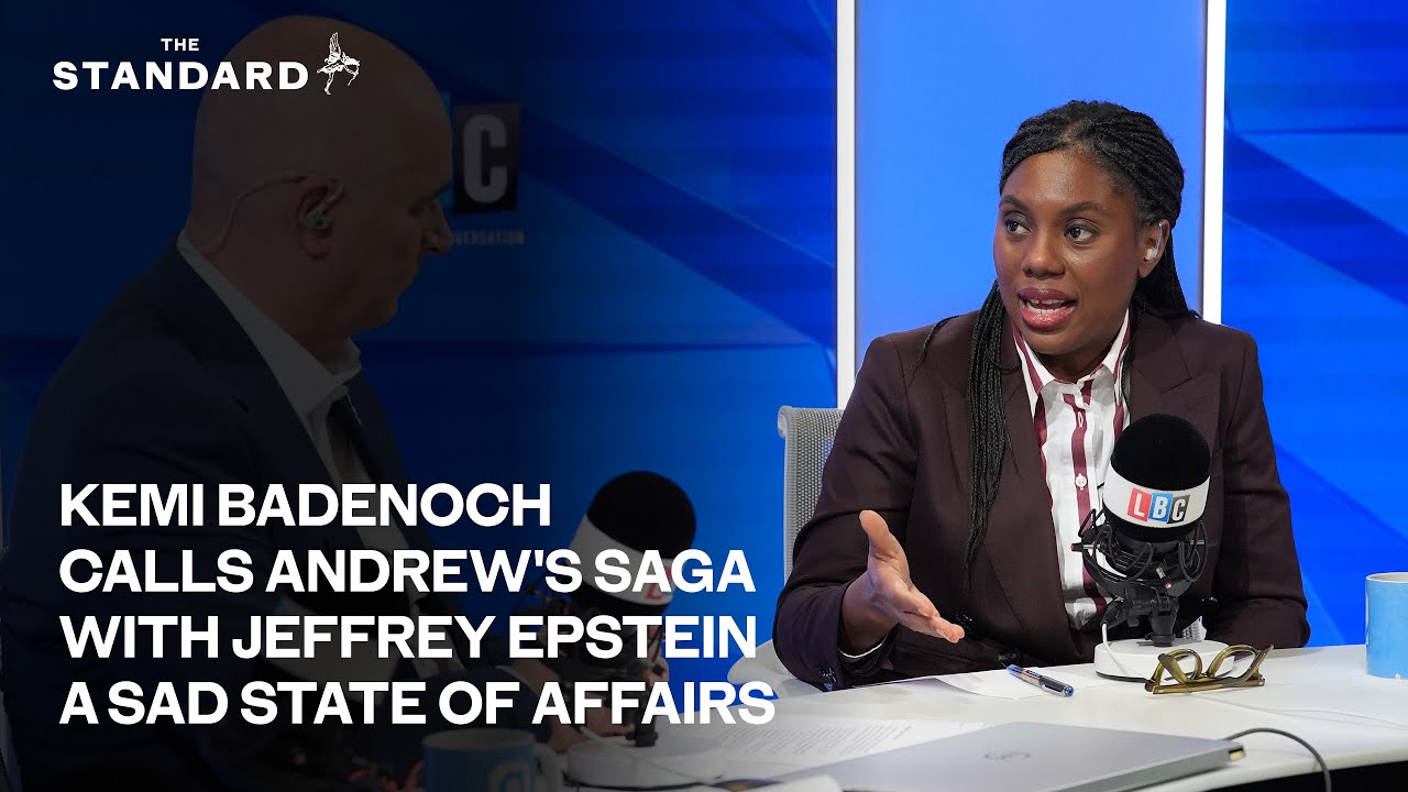 Kemi Badenoch calls Andrew’s saga with Jeffrey Epstein a sad state of affairs Kemi Badenoch calls Andrew’s saga with Jeffrey Epstein a sad state of affairs