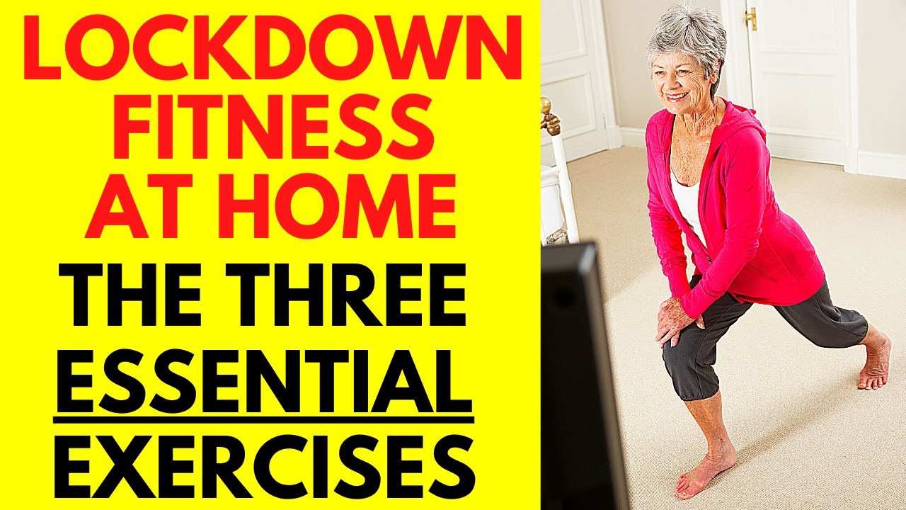 Lockdown Exercise for Over 60 - Do These 3 Exercises DAILY
