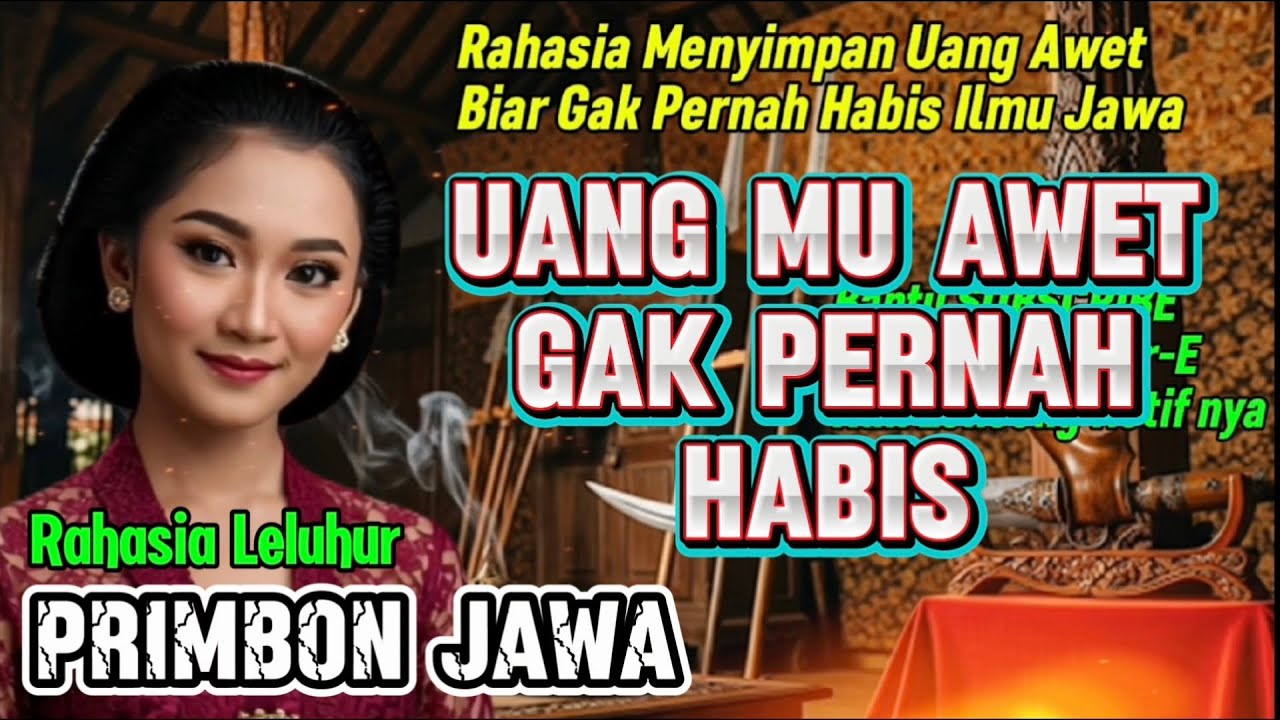 ILMU AGAR UANGMU AWET GAK PERNAH KEHABISAN MENURUT PRIMBON JAWA KUNO 