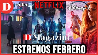 Estrenos Febrero 2021 (Amazon prime/Disney Plus/Netflix)