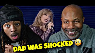 DAD FINALLY UNDERSTANDS THE HYPE 😳 | Taylor Swift “Getaway Car” Live (EP.8)