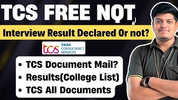 🔥TCS NQT Interview Result 2025 Declared or Not? | Difference Btw Document Mail & Official Result