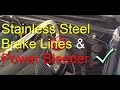 NA Miata - Braided Stainless Steel Brake Line Install / 1 Man Brake Bleed!