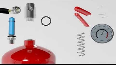 3ds Max Fire Extinguisher - Parts