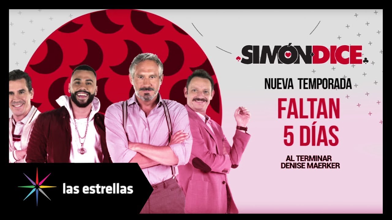 Simón Dice | Nueva temporada - Faltan 5 días #ConLasEstrellas - YouTube