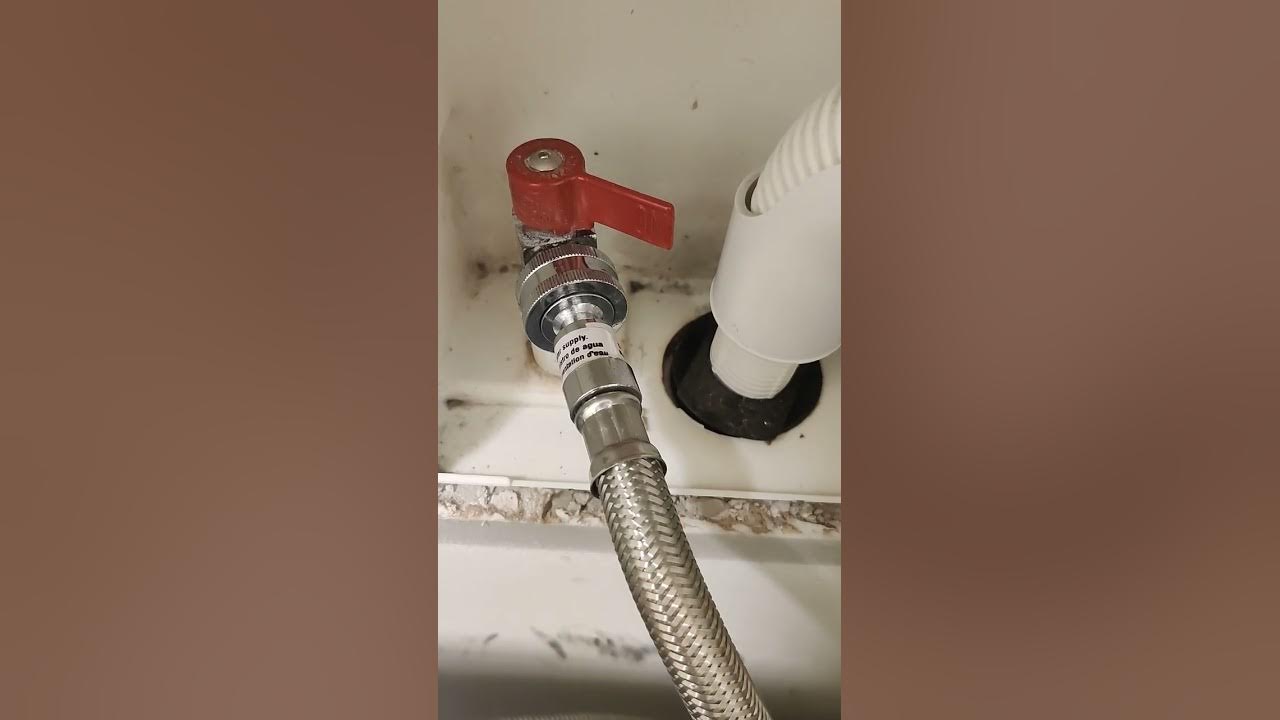 Washing machine won't fill with water Reset FloodSafe hoses YouTube