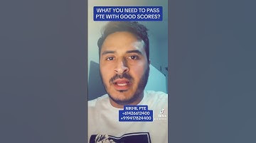 What you need to pass PTE? #nikhilpte #pte #ptecoaching #ptebynikhil