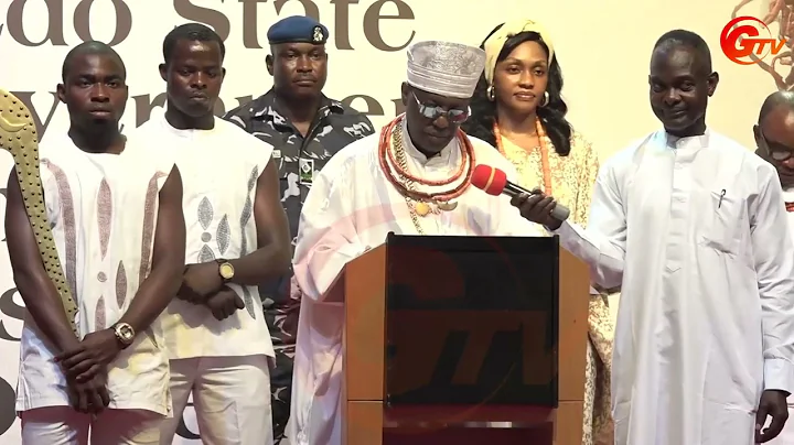 HRM EWUARE II VISIT GOV. OKPEBHOLO AS DAYS AGO, EDO PEOPLE PROTEST AGAINST THE OPENING OF MOWAA 