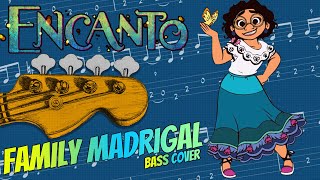 Encanto Family Madrigal Cover on Bass with Tabs