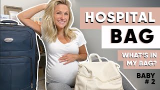 WHAT'S IN MY HOSPITAL BAG ? Labor and Delivery VBAC Baby #2