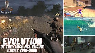 Evolution of Treyarch NGL Engine Games 2001-2006