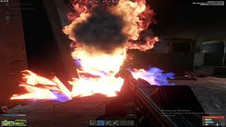 Flamethrower moment #rustgameplay #rustgame #rustgamen
