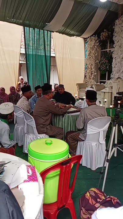 Akad nikah ketua pemuda kp. citalun
