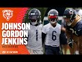 Johnson gordon and jenkins on competing team growth and caleb williams  chicago bears