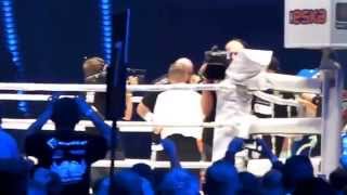 Adamek  vs Saleta - wejście na ring