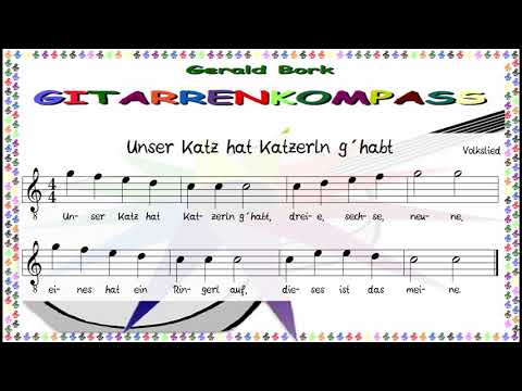 Unser Katz hat Katzerln g´habt