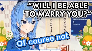 Will I be Able To Marry You, Sui-chan?【Hololive | Hoshimachi Suisei】