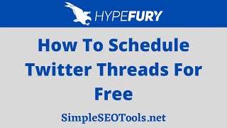 How To Schedule A Twitter Thread
