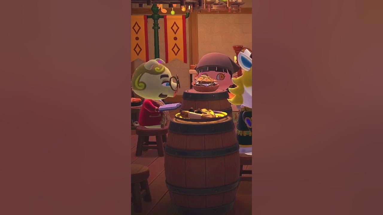 ACNH🍃 Nordic Tavern Ambience 🪕🍻 YouTube