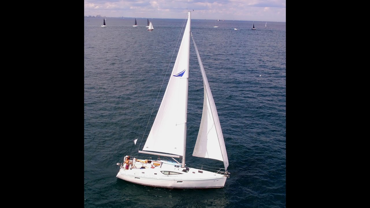 Walkthrough - Jeanneau Sun Odyssey 42 Deck Salon Sailboat -  Light & Lively Sailing Experience