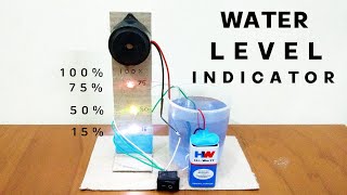 How to make Water Level Indicator at home / DIY Water Level Indicator