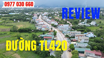Cập nhật tiến độ đường tỉnh lộ 420 qua tái định cư Bình Yên - Đất nền Hòa Lạc | 0977030660