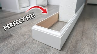 How To Install Baseboard Corners Like A Pro As A Beginner! DIY Tips And Tricks