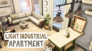 Light Industrial Apartment ? || The Sims 4 Apartment Renovation: Speed Build