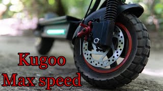 Купили электросамокат Kugoo Max speed. Распаковка, обзор, впечатления.