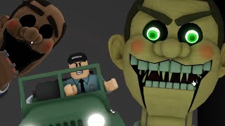 Escape Mr Funny's ToyShop! (SCARY OBBY) MINI JEEP JUMPSCARES & WALKTHROUGH