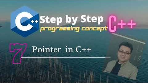 Day 7 C++ Programming EASY STEP BY STEP with example: Pointer in C++