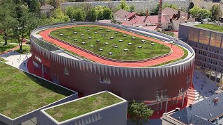 Podívejte se na nový stadion Dukly Jihlava. Vpadá jako ježek, na střeše bude atletická dráha