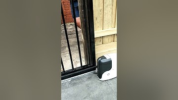 Automated security sliding gate