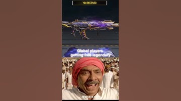 Global VS Garena players getting free legendary skin #shorts #codmobile #codm