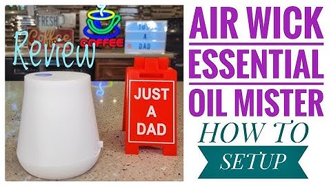 Air Wick Essential Mist Oil Diffuser REVIEW,  How to Setup Timer