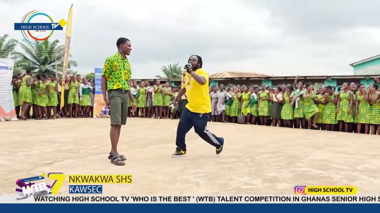 MASSIVE TOPCHOCO RAP FREESTYLE BY LYRICAL BOY FROM NKAWKAW SHS.