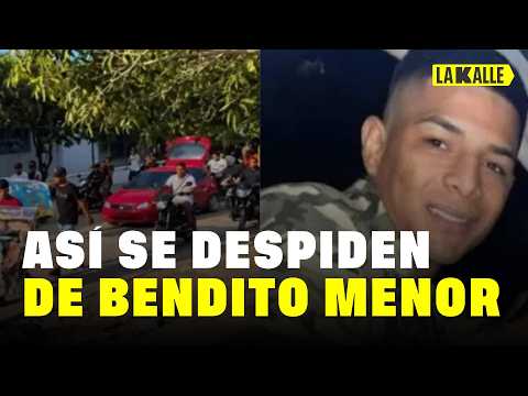 Así fue el sepelio de ‘Bendito Menor’: hubo armas y licor durante la despedida