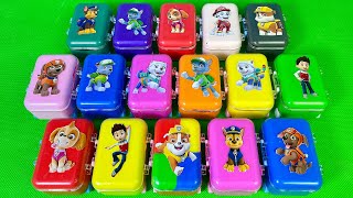 Looking For Paw Patrol Clay With Mini Suitcase: Ryder, Chase, Marshall,...Satisfying ASMR Video