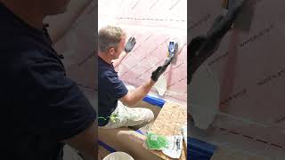 Thinset that makes tiling easier #shorts