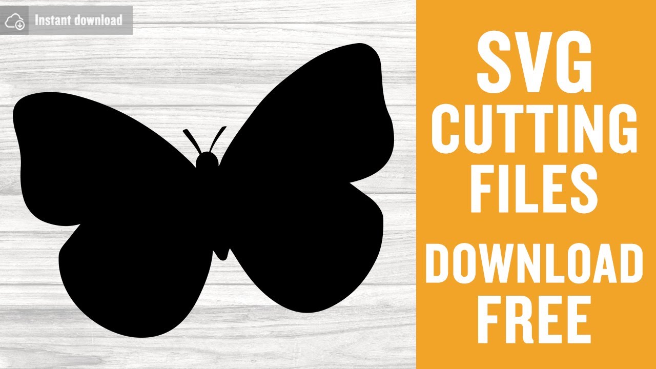 Free Free 274 Cricut Silhouette Simple Butterfly Svg SVG PNG EPS DXF File