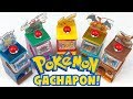 MINIATURE POKEMON GACHAPON MACHINES! + THEY WORK?! | Gachapon Unboxing ♡