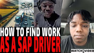 HOW TO FIND WORK AS A SAP DRIVER. | The Lockoutmen Podcast 🎙