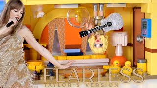 It's time for the yellow playroom in my LEGO Lover House 💛 Taylor Swift custom minidoll repaint