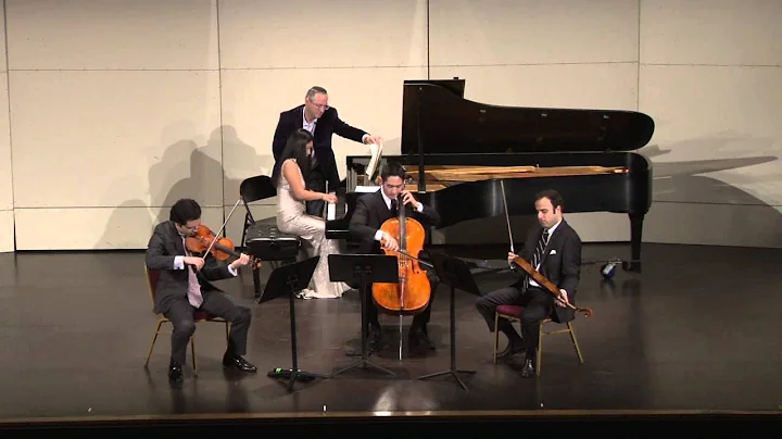 Schumann Piano Quartet 4th Movement: Xiayin Wang, David Lisker, Bela Horvath, Hiro Matsuo